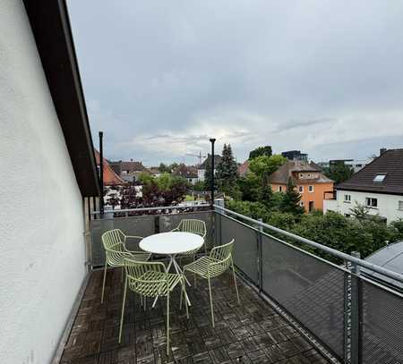 Zentrale 4-Zimmerwohnung mit Balkon und Aussicht in Heilbronn