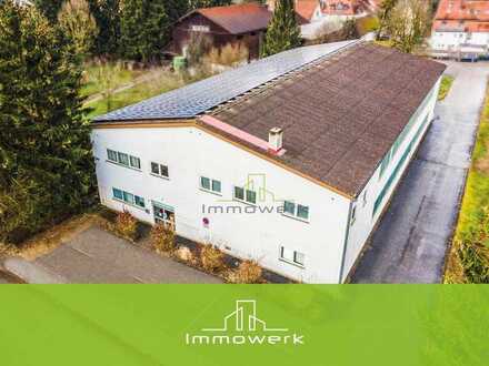 Großzügige Gewerbehalle mit Bürofläche, Kapitalanleger aufgepasst!
