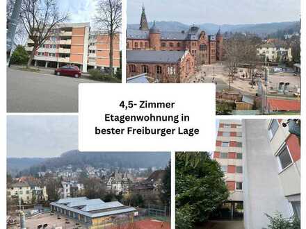4-,5 Zimmer Wohnung in bester Lage von Freiburg.