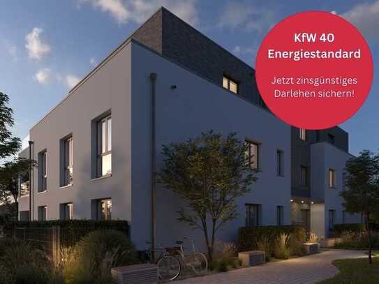 Energieeffizient leben: 2-Zimmer-Wohnung mit Garten