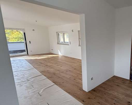 Exklusives Neubau-Penthouse in Bad Aiblinger Bestlage mit Blick ins Grüne