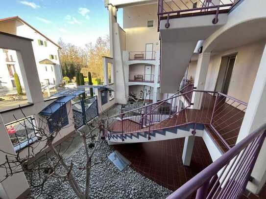 Stilvolle, gepflegte 2-Raum-Wohnung mit Balkon in Rüsselsheim-Bauschheim