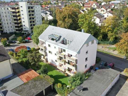 Gepflegte 3-Dachgeschosswohnung mit Aussicht in Immenstaad am Bodensee