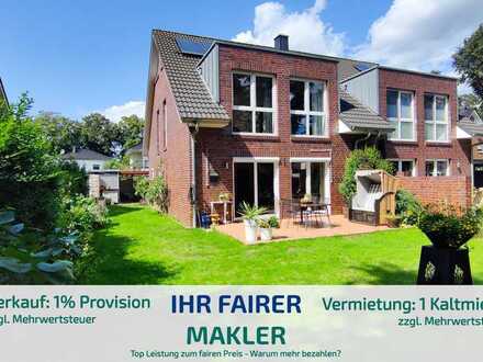 Energieklasse B! - Top gepflegte Doppelhaushälfte aus 2014 in Bremen-Grohn