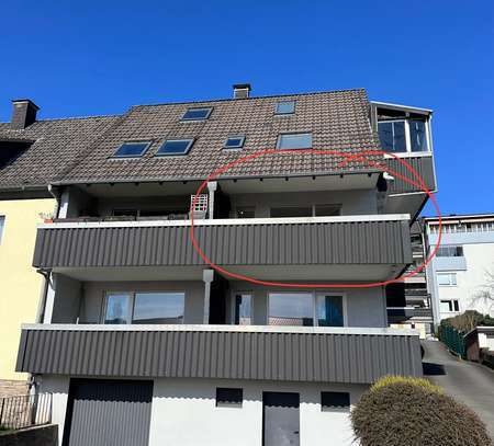 Vollständig renovierte 1,5-Zimmer-Wohnung mit Balkon in Herdecke