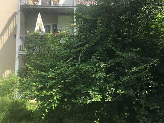 Teilmöblierte 3-Zimmer Wohnung mit Garten in DA-Mitte