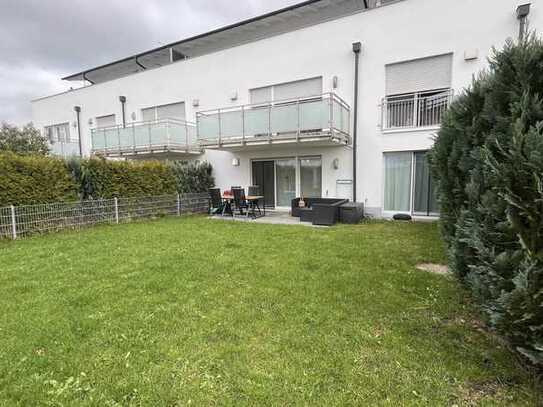 Stilvolle 2-Zimmer-Erdgeschosswohnung mit 100qm Garten und Einbauküche in Ingolstadt