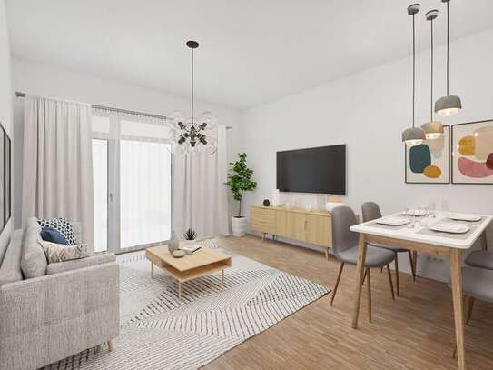 Ansprechende 3-Zimmer Wohnung im neuen Quartier