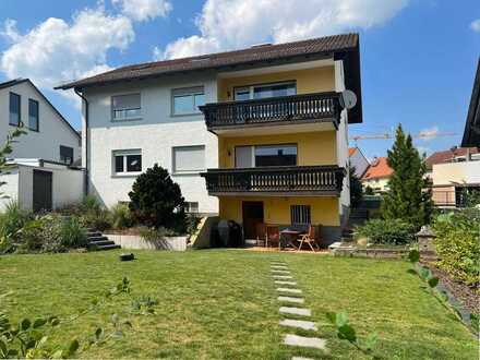2-3 Familienhaus mit Nebengebäude, Garage und großem Garten in Top-Lage von Haibach zu verkaufen !