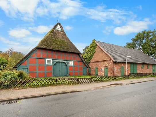 Idyllisches Grundstück mit abrissreifem Bauernhaus in gewachsener Lage von Loxstedt-Bexhövede