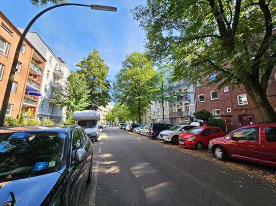 2-Zimmer EG-Wohnung mit großer Terrasse in der Sillemstraße