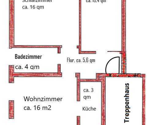 Freundliche 3-Zimmer-Wohnung in Bochum-Höntrop