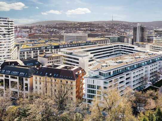 Voll möbliertes 1 Zimmer Apartment im Zentrum von Stuttgart