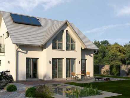 Ein Haus mit viel Extravaganz und einem außergewöhnlichen Grundriss. Mit Liefer- und Preisgarantie.