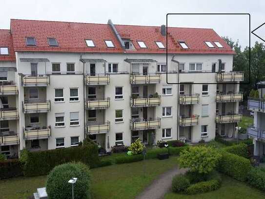 Haus auf dem Haus - Dachgeschoss-Maisonette-Wohnung im Kemptener Westen - Provisionsfrei