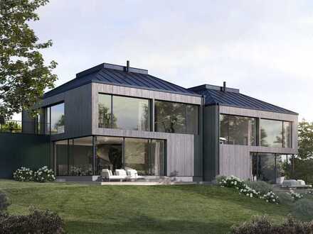 Puristische Architektenvilla am Eichenhang