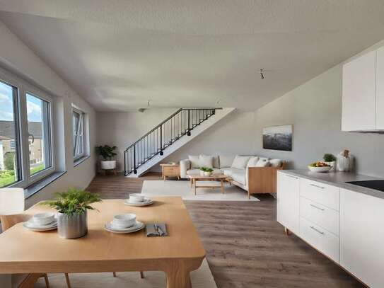 Exklusive 4-Zimmer Maisonette-Wohnung mit großer Dachterrasse - ab Januar 2025