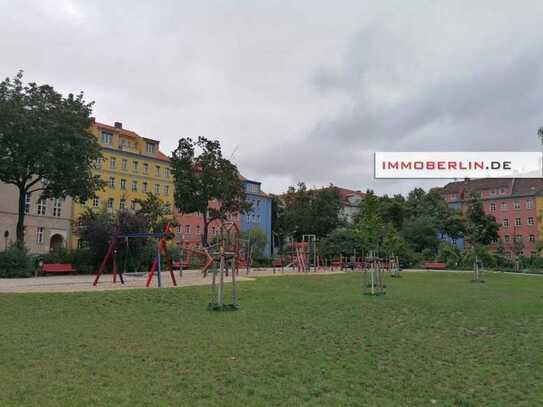 IMMOBERLIN.DE - Sonnendurchflutete vermietete Altbauwohnung in Toplage