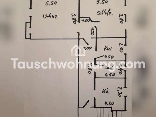 Tauschwohnung: Tauschen 3 Raum gegen 4 oder 5 Raum