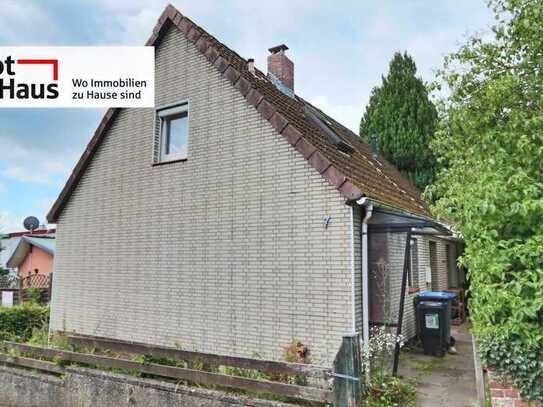 Teilrenoviertes Doppelhaus mit Grundstück - Lauenburg