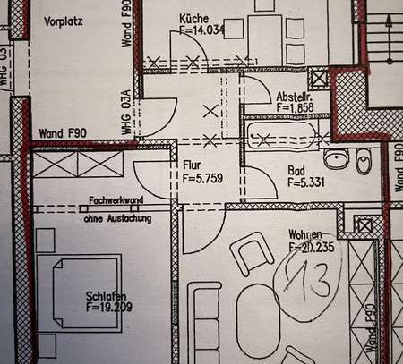 Hochwertig & vollkommen eingerichtete 2-Zimmer Wohnung im Herzen der Altstadt von Heidelberg