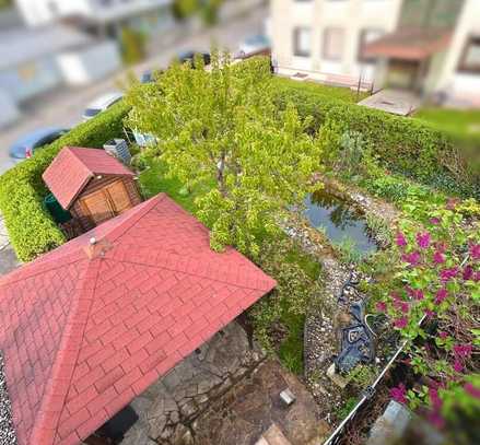Wohnen mit Gartenflair - 3 Zimmer-Wohnung mit Garage in Königsbrunn