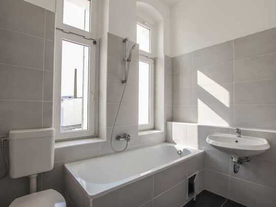 2-Raumwohnung mit Wohnküche und Wannenbad