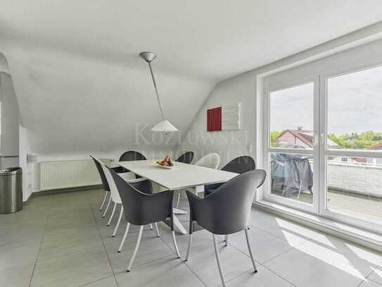 Attraktiver Sonnenplatz Nähe Neckar - Moderne Dach-Maisonette mit Südterrasse!