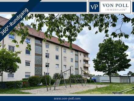 Wohnung mit Balkon und Stellplatz für Singles oder Paare