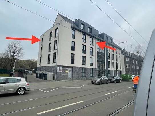 Neuwertige 3-Raum-Wohnung mit Balkon und Einbauküche in Düsseldorf