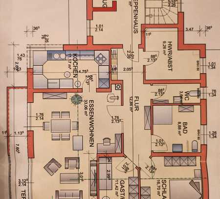 Freundliche 3-Zimmer-Wohnung mit gehobener Innenausstattung inclu. EBK in Grävenwiesbach