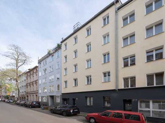 PEMPELFORT - Moderne 2-Raum Wohnung mit Balkon und separater Küche sofort bezugsfrei!