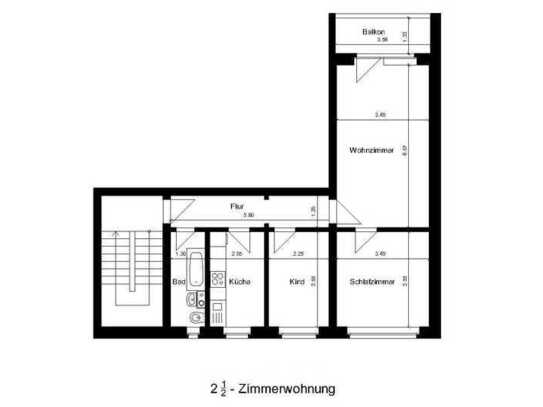 Sehr schöne frisch renovierte 2,5 Zimmer Wohnung + 1 Jahr kostenlose Garage oder Stellplatz