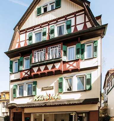 //Stadtbildprägendes Gästehaus im Herzen von Bad Wildbad//