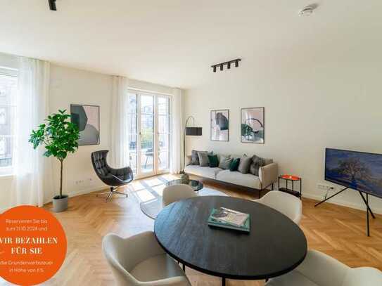 Bezugsfertige luxuriöse 2-Zimmer-Neubauwohnung mit großer Terrasse und zusätzlichem Balkon!