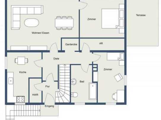 Attraktive 6 Zimmer Wohnung in Engelskirchen-Loope