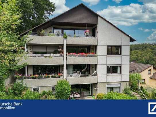 Idyllisches Wohnen in Herdecke – Großzügige Erdgeschosswohnung mit Garage