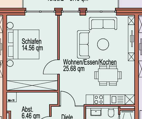 Neue Erdgeschosswohnung mit Terrasse und Garten in zentraler Lage von Selm-Bork!