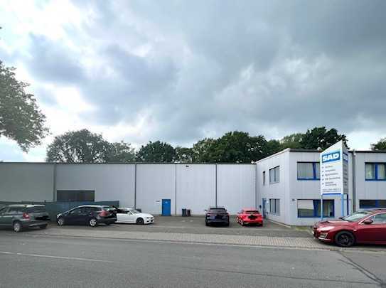 Produktionshalle mit Lackierhalle, Büro- und Sozialtrakt im Gewerbegebiet Dinslaken Hiesfeld Süd