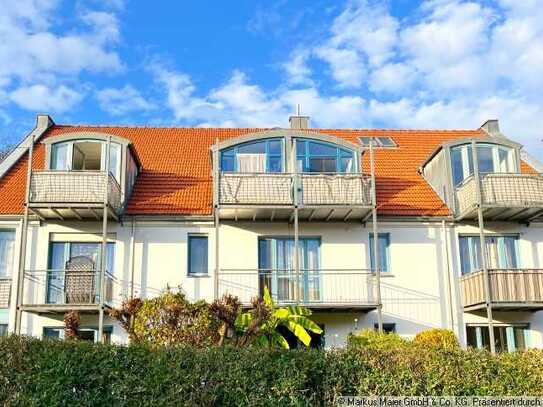 Dachgeschoss-Wohnung mit 2 Balkonen in ruhiger Lage