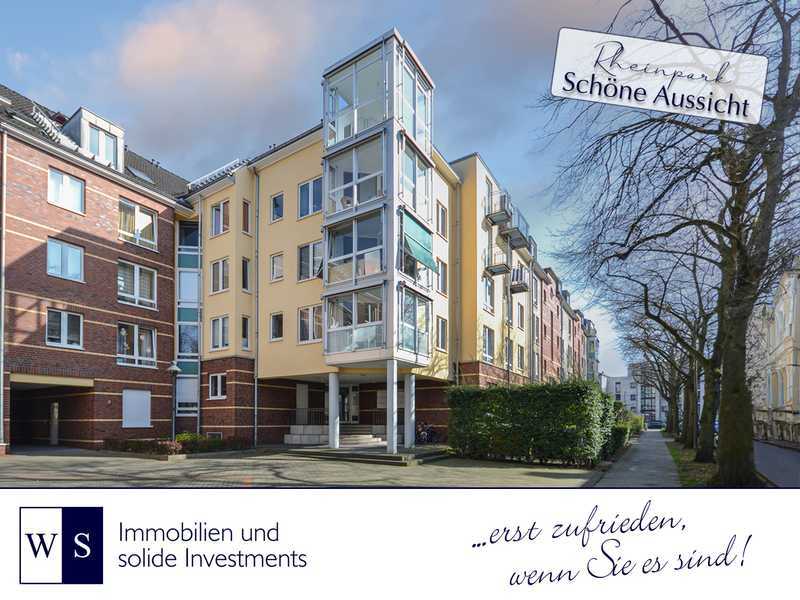MIT Erbpacht - moderne Dachgeschoss Maisonette-Wohnung, mediterranes Flair & nah am Rhein!
