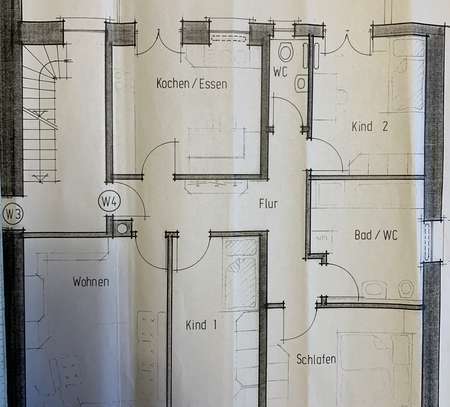 4-Zimmer-Wohnung mit Balkon in Bergöschingen