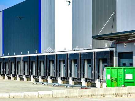 Projektierter Neubau einer Lager-und Logistikhalle
