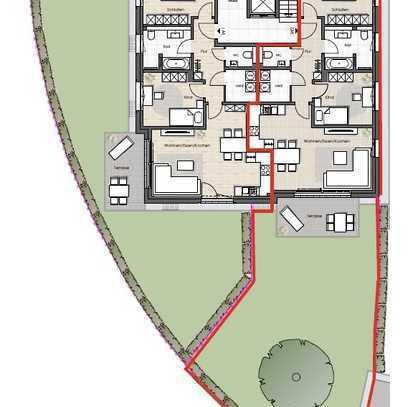 Moderne 3-Zimmer-Wohnung in gefragtem Neubau