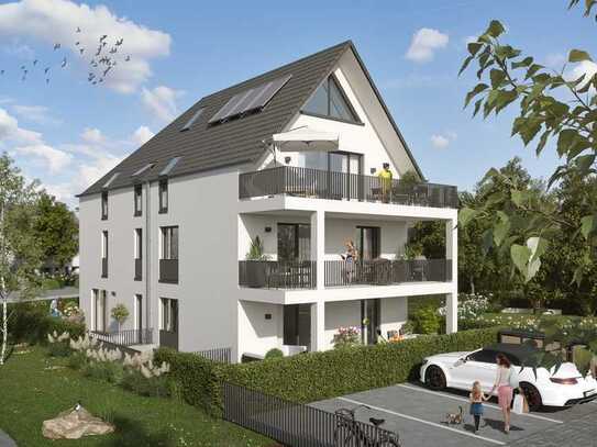 WHG 2 Barrierefreie Erdgeschosswohnung mit Obergeschoss, Terrasse und Garten