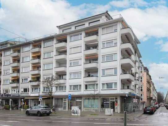 Top gepflegte 3-Zi.-ETW mit 2 Balkonen in zentraler Innenstadtlage von Karlsruhe
