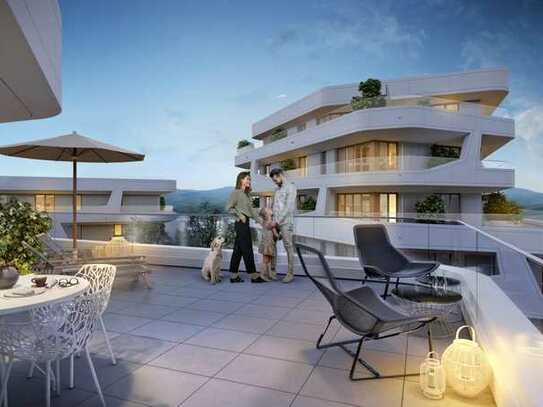 Penthouse-Perfektion: Luxuriöse 3-Zimmer-Wohnung mit Dachterrasse und hochwertiger Ausstattung