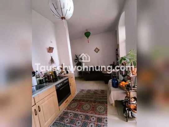 Tauschwohnung: 2,5-Raum-WHG in Pieschen (5min. Elbe), Suche 1/1,5WHG