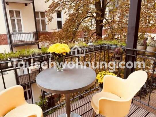 Tauschwohnung: Designer-Mini-Loft mit Balkon