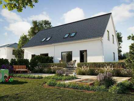 Das ausbaufähige und flexible Doppelhaus massiv gebaut von Town & Country in Vechelde (3 Grundstü...